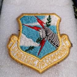 Patch armée us USAF STRATEGIC AIR COMMAND YELLOW ORIGINAL