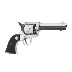 Revolver à blanc Chiappa colt sa73 - Cal. 9 mm RK - Nickelé