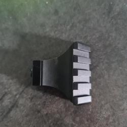 montage vortex 45&deg; point rouge picatinny