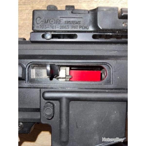 Chargeur de scurit / drapeau de chambre rouge pour Ruger 10/22