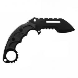 REPLIQUE COUTEAU POIGNARD TACTIQUE FACTICE CHACAL ONIX G3 NOIR AVEC LAME CAOUTCHOUC TSBLADES