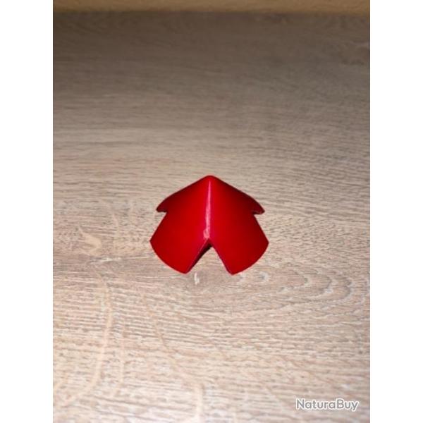 Dflecteur conique rouge pour doseuse  poudre Lee Auto Disk