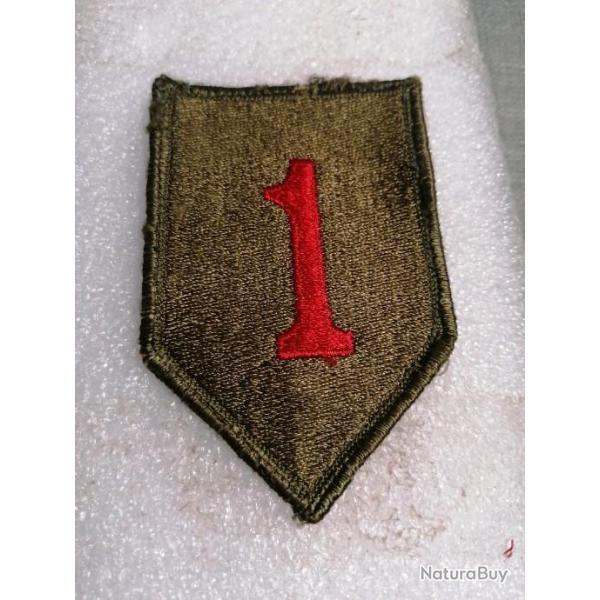Patch armee us 1ST INFANTRY DIVISION BIG RED ONE ORIGINAL 2