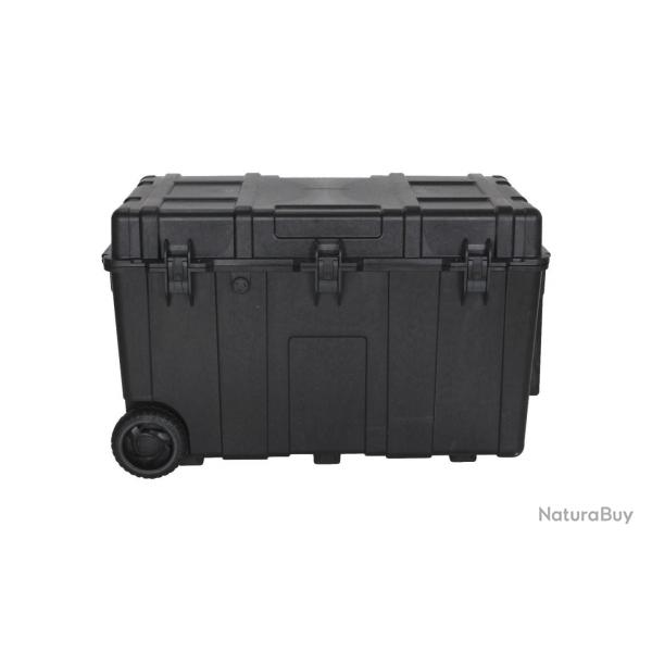 Malle de transport professionnelle tanche.Noire