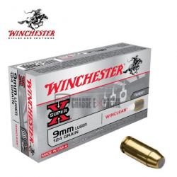 50 Munitions WINCHESTER Winclean cal 9mm Luger 124gr BEB