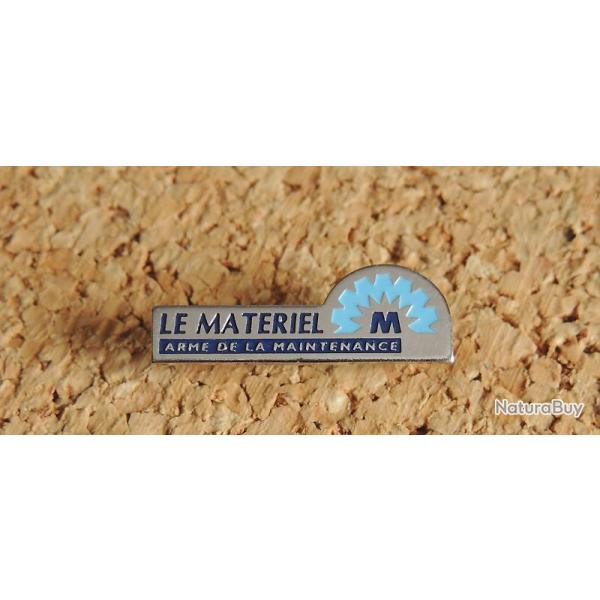 Pin's MATERIEL - LE MATERIEL - peint cloisonn - fabricant inconnu