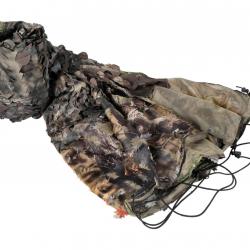 Filet Camo 3D Forêt Stepland Haut Ajouré 1,50 X 3 Mètres
