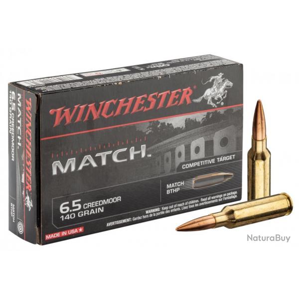 Munitions Winchester 6.5 Creedmoor