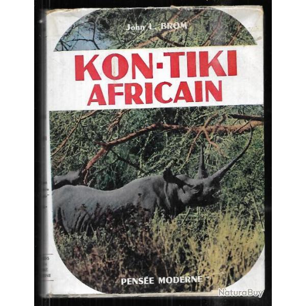 kon-tiki africain de john l.brom safari photographique et cinmatographique en dkw break