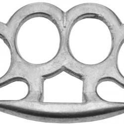MAX KNIVES - Poing américain Power Sans Pointes Gris