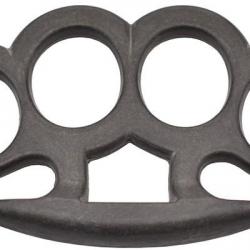 MAX KNIVES - Poing américain Power Sans Pointes Noir