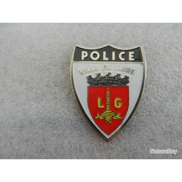 insigne badge Police ville de Lige