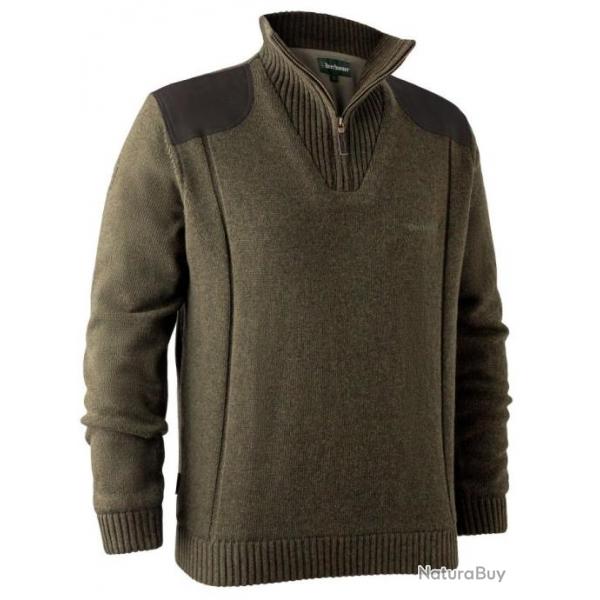 Pull  col avec fermeture  glissire Carlisle cyprs DEERHUNTER