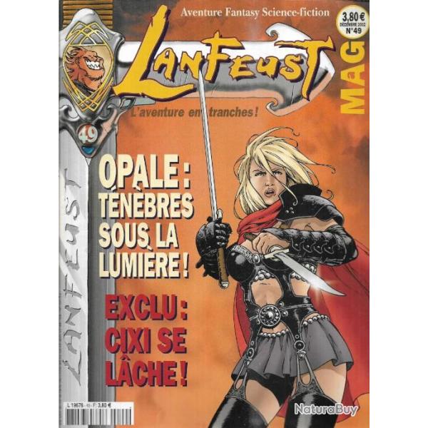 lanfeust mag numros du 40 au 49 aventure fantasy science-fiction et humour  10 magazines