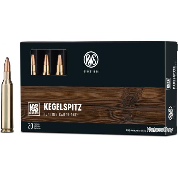 Boite de munitions RWS 6.5X57 KS 8.2G