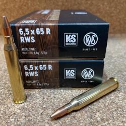Lot 2 de boites de munitions RWS 6.5x65R RWS KS 8.2g