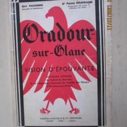 Livre souvenir " d'Oradour sur glane "