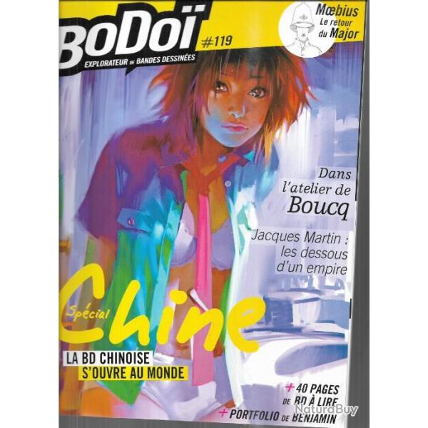 bo doi revue bd du 110 au 119 soit  10 magazines , nouvelles de la bande dessine bo do