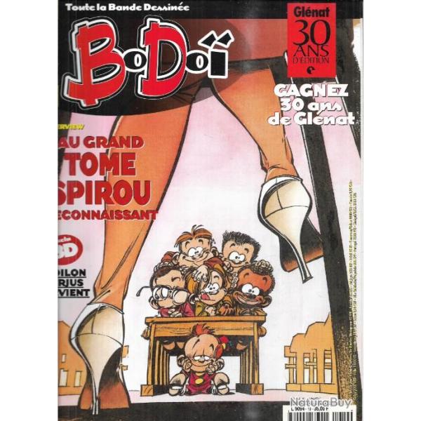 bo doi revue bd du 10 au 19 soit  10 magazines , nouvelles de la bande dessine bo do