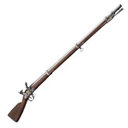 Fusil à poudre noire Davide Pedersoli 1777 à silex - Cal. 69 pn An IX - An IX en kit / 69 PN / 113.5