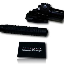 MATRAQUE TELESCOPIQUE ESP NOIRE AVEC POIGNEE