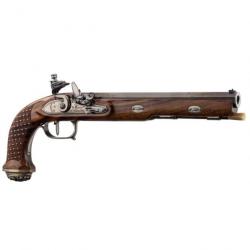 Pistolet à poudre noire Davide Pedersoli Boutet 1er empire modèle extra luxe- Cal. 45 pn - 45 pn