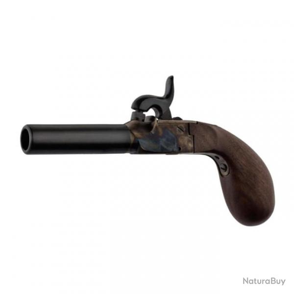 Pistolet  poudre noire Davide Pedersoli Derringer Liegi en coffret livre - Cal. 44 pn - 44 pn