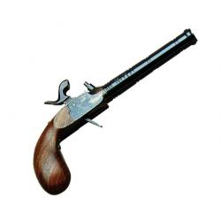Pistolet à poudre noire Davide Pedersoli Derringer Liegi Pocket - Cal. 36 pn - 36 pn