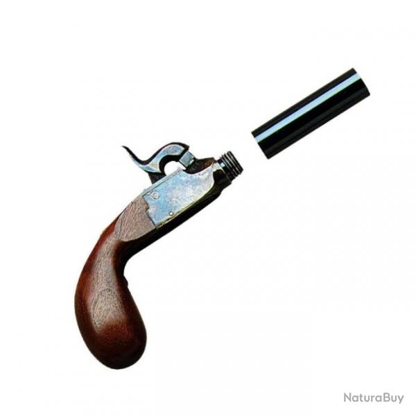 Pistolet  poudre noire Davide Pedersoli Derringer Liegi Standard - Cal. 44 pn - 44 pn