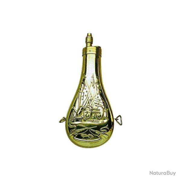 Poire  poudre rglable Davide Pedersoli Walker en laiton