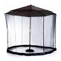 Moustiquaire pour parasol 300 x 230 cm - Fermeture zip - Haute qualité - LIVRAISON GRATUITE