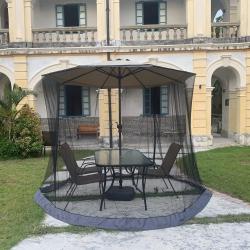 Moustiquaire pour parasol 335 x 240 cm - Fermeture zip - Haute qualité - LIVRAISON GRATUITE