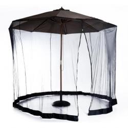 TOP ENCHERE - Moustiquaire pour parasol 300 x 230 cm - Fermeture zip - Haute qualité