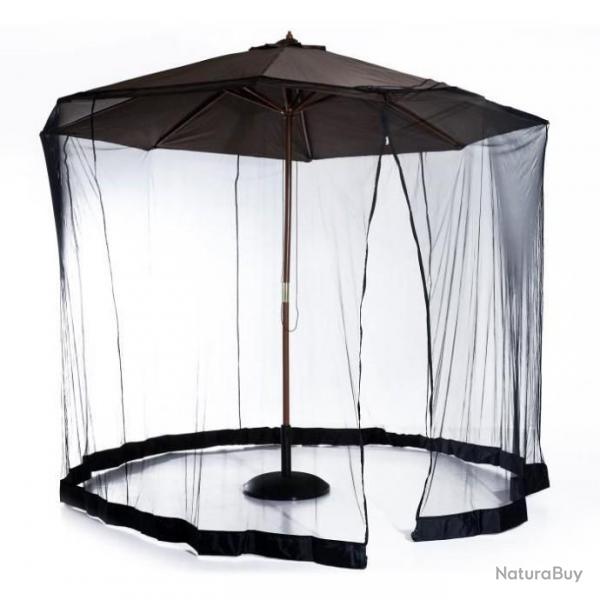 TOP ENCHERE - Moustiquaire pour parasol 300 x 230 cm - Fermeture zip - Haute qualit