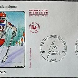 FDC 1991 - Ves Jeux Paralympiques - Paris