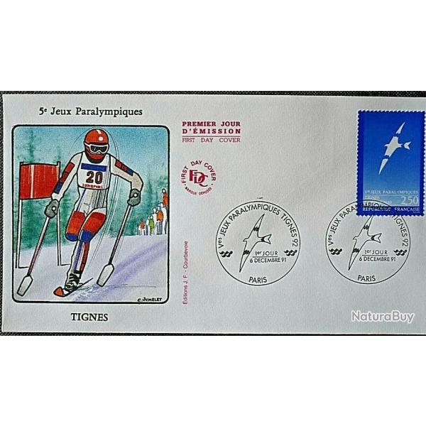 FDC 1991 - Ves Jeux Paralympiques - Paris