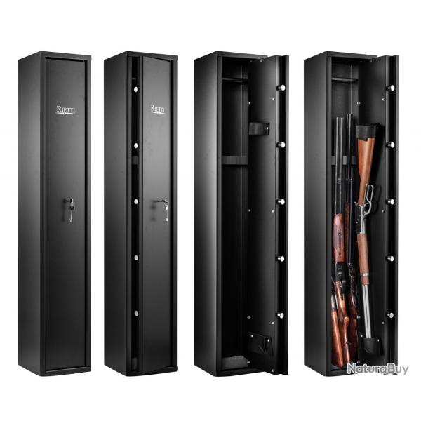 Coffre Rietti 5 armes  serrure  clef - 140 cm- 2mm