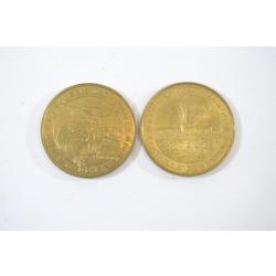 2 Médaille monnaie de Paris / La volerie des aigle ...