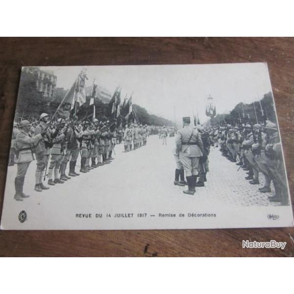 CP  REVUE DU 14 JUILLET 1917