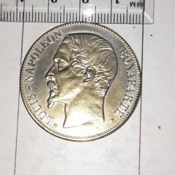 louis napoleon argent monnaie piece