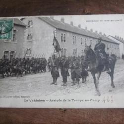 CP  LE VALDAHON ARRIVEE DES TROUPES