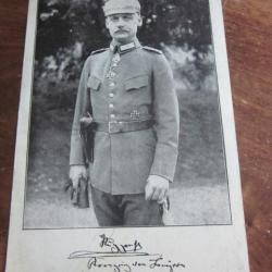 CP  OFFICIER ALLEMAND  1915