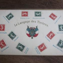 CP  REPUBLIQUE LE LANGAGE DES TIMBRES