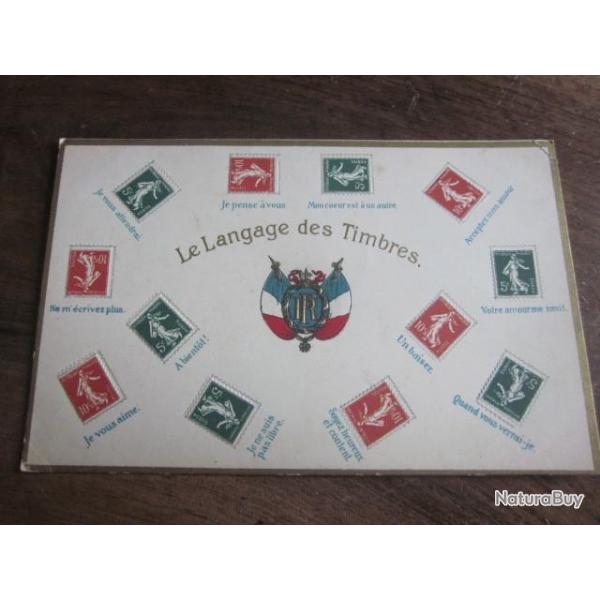 CP  REPUBLIQUE LE LANGAGE DES TIMBRES