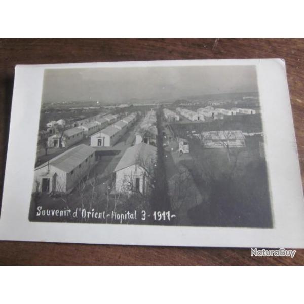 CP  SOUVENIR D ORIENT HOPITAL 3    1917