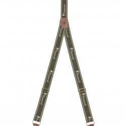 Bretelles Logo 2.0 (Couleur: Olive foncé)