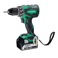 Hitachi - Hikoki- Perceuse visseuse 18V Li ion 2x5Ah 70 Nm (sans charbon) - DS18DBSLWJZ