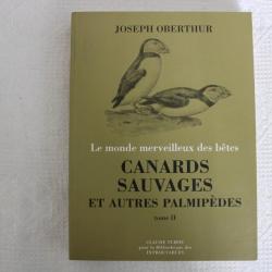 Canards sauvages et autres palmipèdes, tome 2, Oberthur