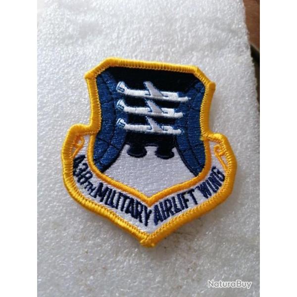 Patch arme us USAF 438TH MILITARY AIRLIFT WING original 1