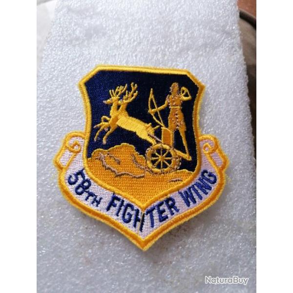 PATCH arme us USAF 58TH FIGHTER WING original 1
